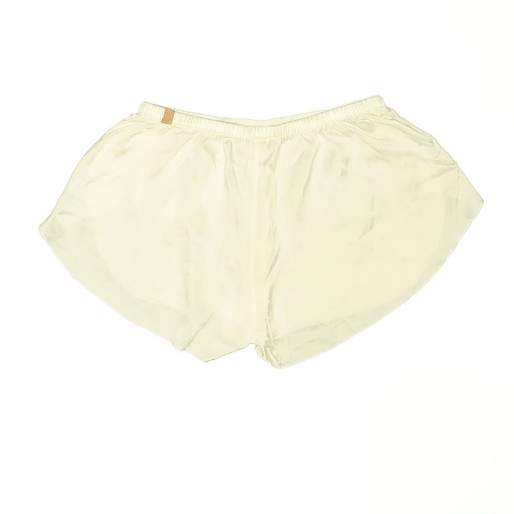NWOT Lunya Cream Pajama Tulip Sleep Shorts Silky Minimalist Comfort - Picture 2 of 4